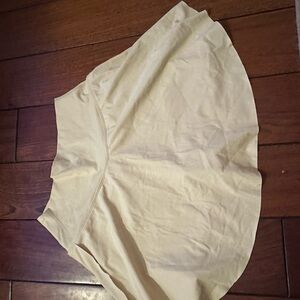 Butter Cream Flared Skirt